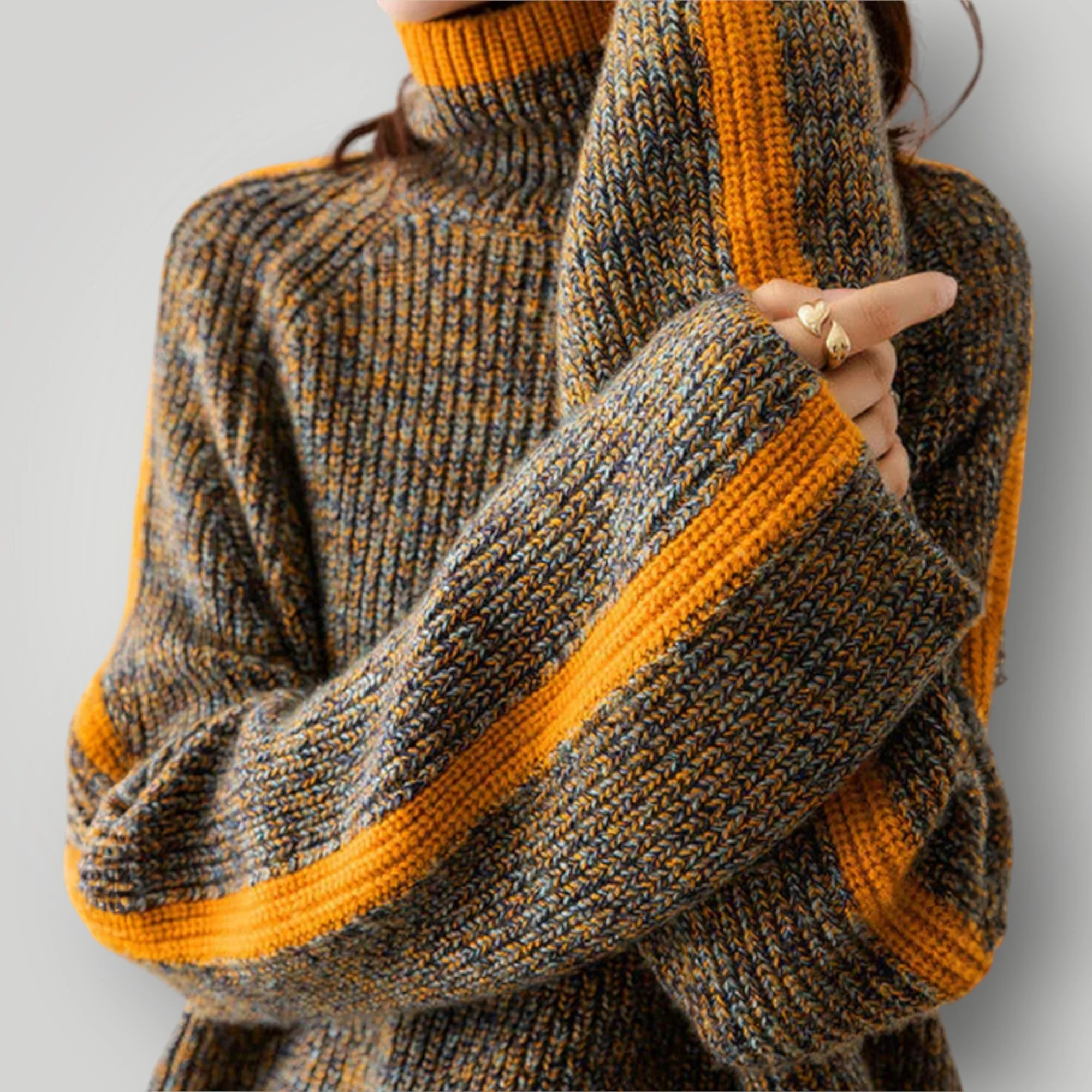Damenpullover | Norweger-Muster mit gerader Passform - Image 3