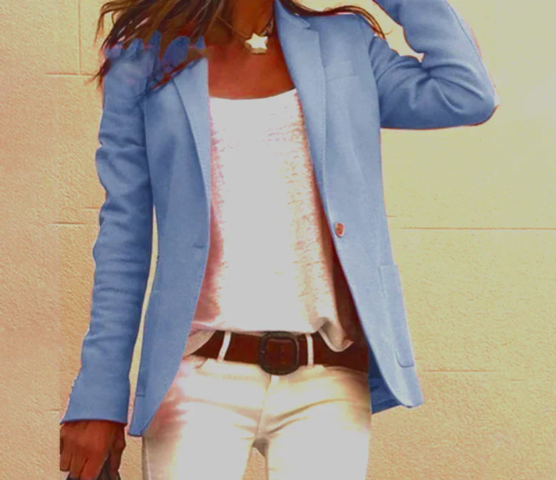 Damen-Blazer mit schmaler Passausrichtung | langarm - Image 6