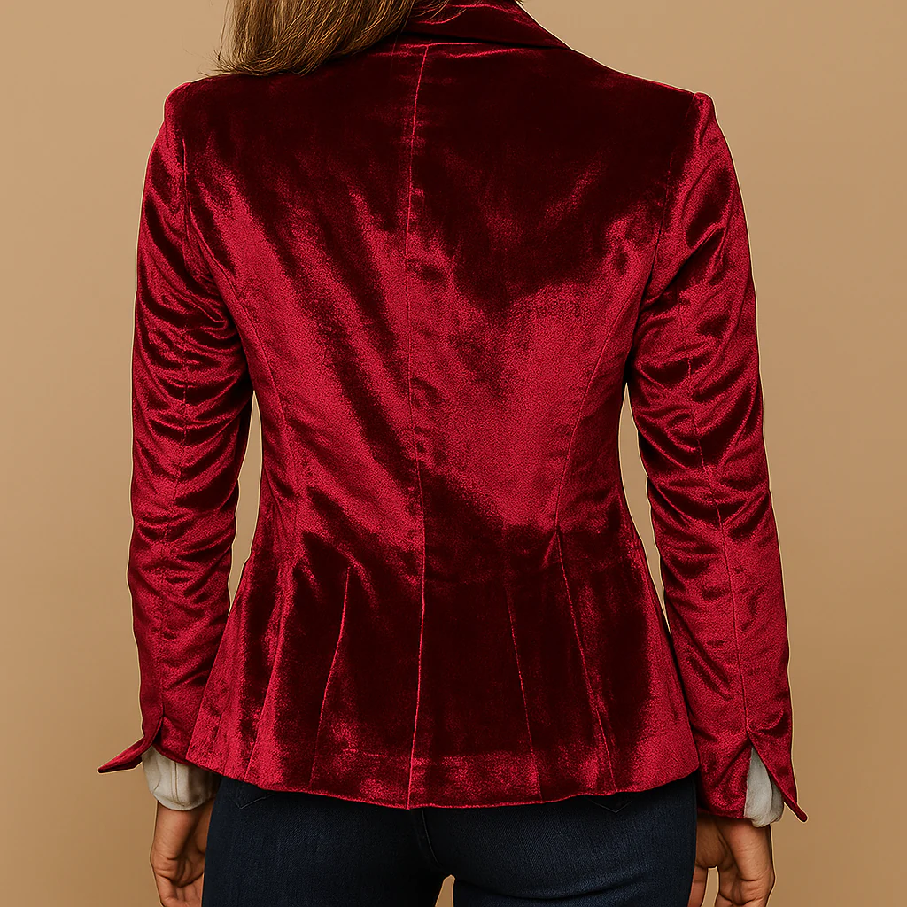 Damen Blazer | Schmale Passform mit Revers und Taschen - Image 4