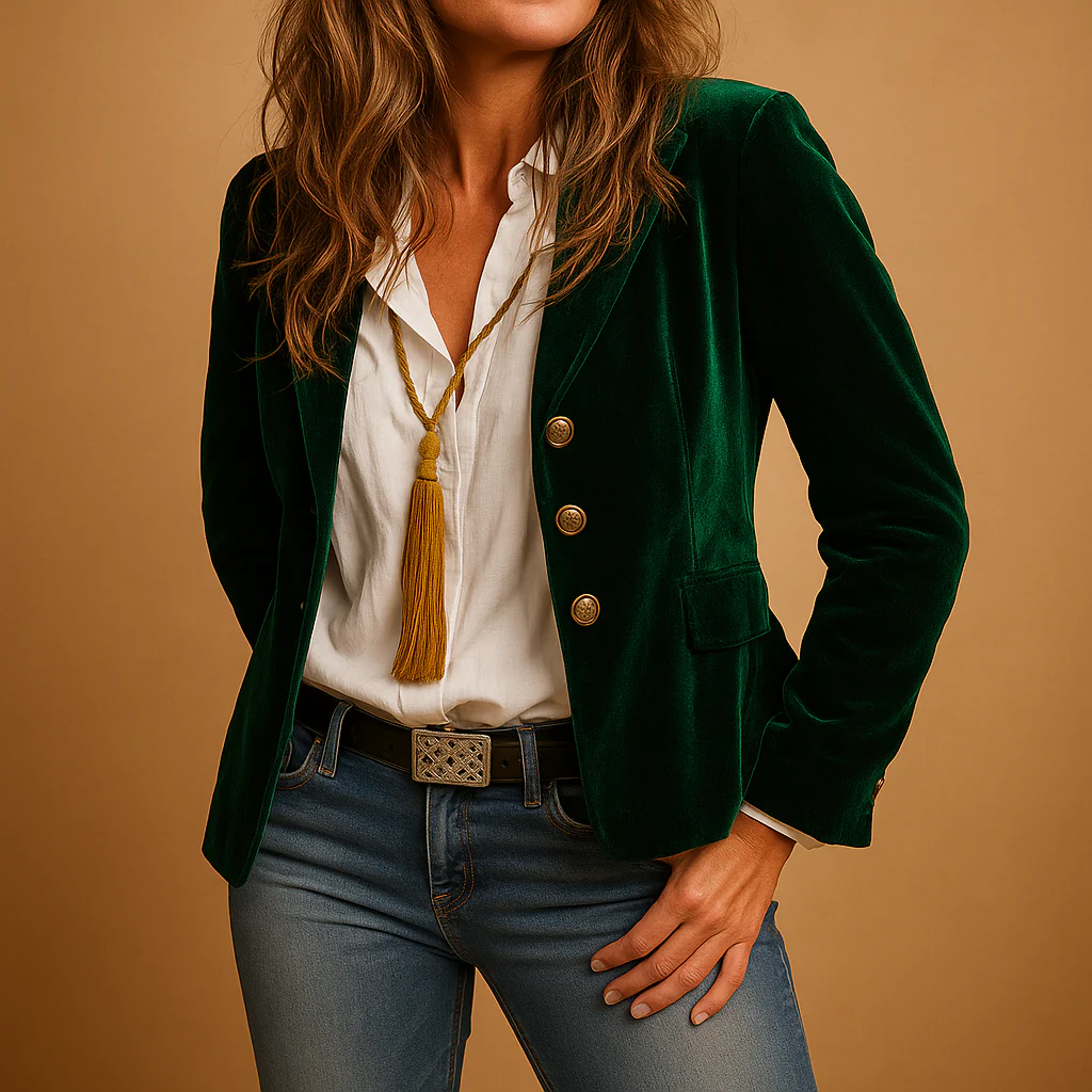 Damen Blazer | Schmale Passform mit Revers und Taschen - Image 5