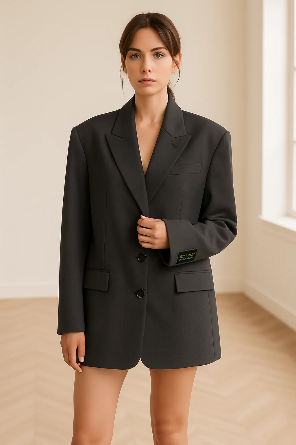 Damen Blazer | Weite Passform mit klarer Linienführung - Image 2