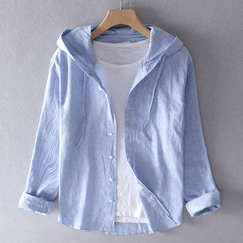 Damen Bluse | Frontöffnung mit Kragen und langem Ärmel - Image 2