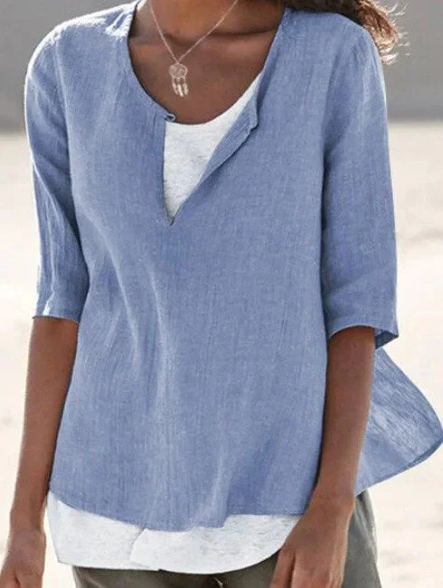 Damen Bluse | mehrlagige Ausführung und gleichmäßige Linienführung - Image 5