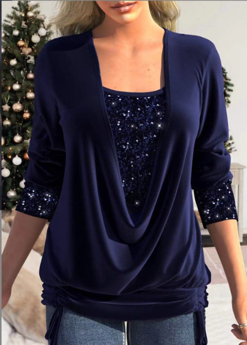 Damen Bluse | mit strukturierter Oberfläche - Image 8