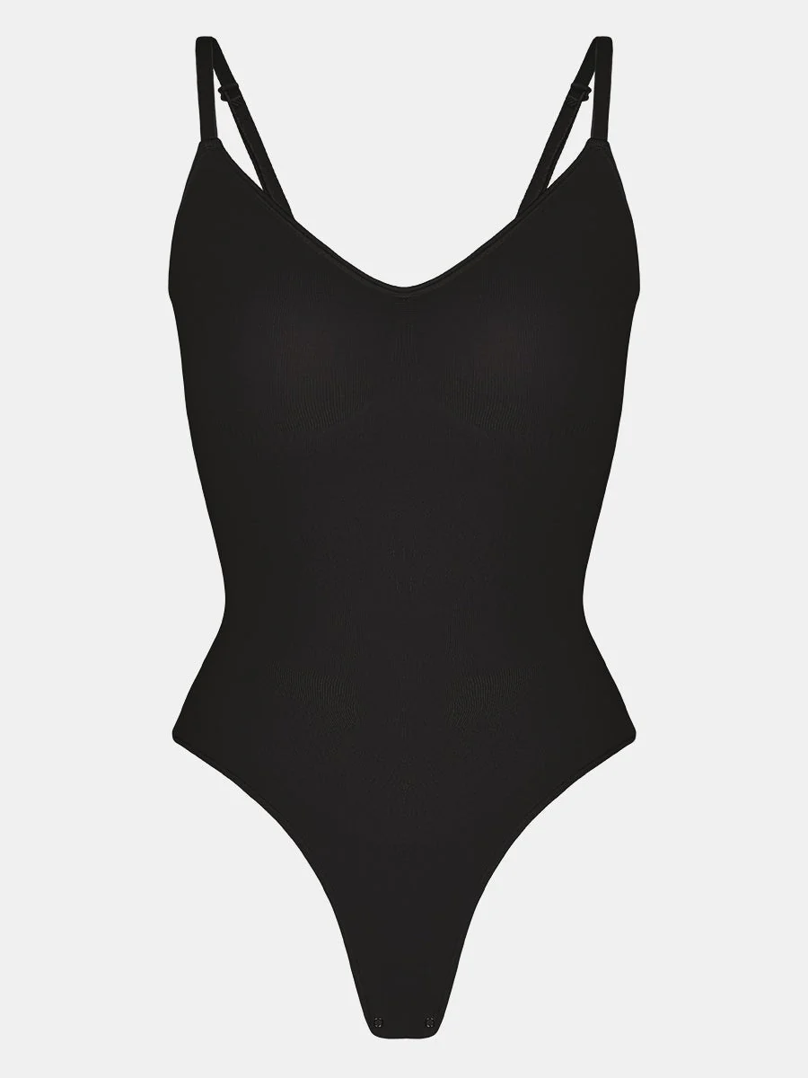 Damen Body | durchgehende Körperform mit Schulterbandern - Image 20