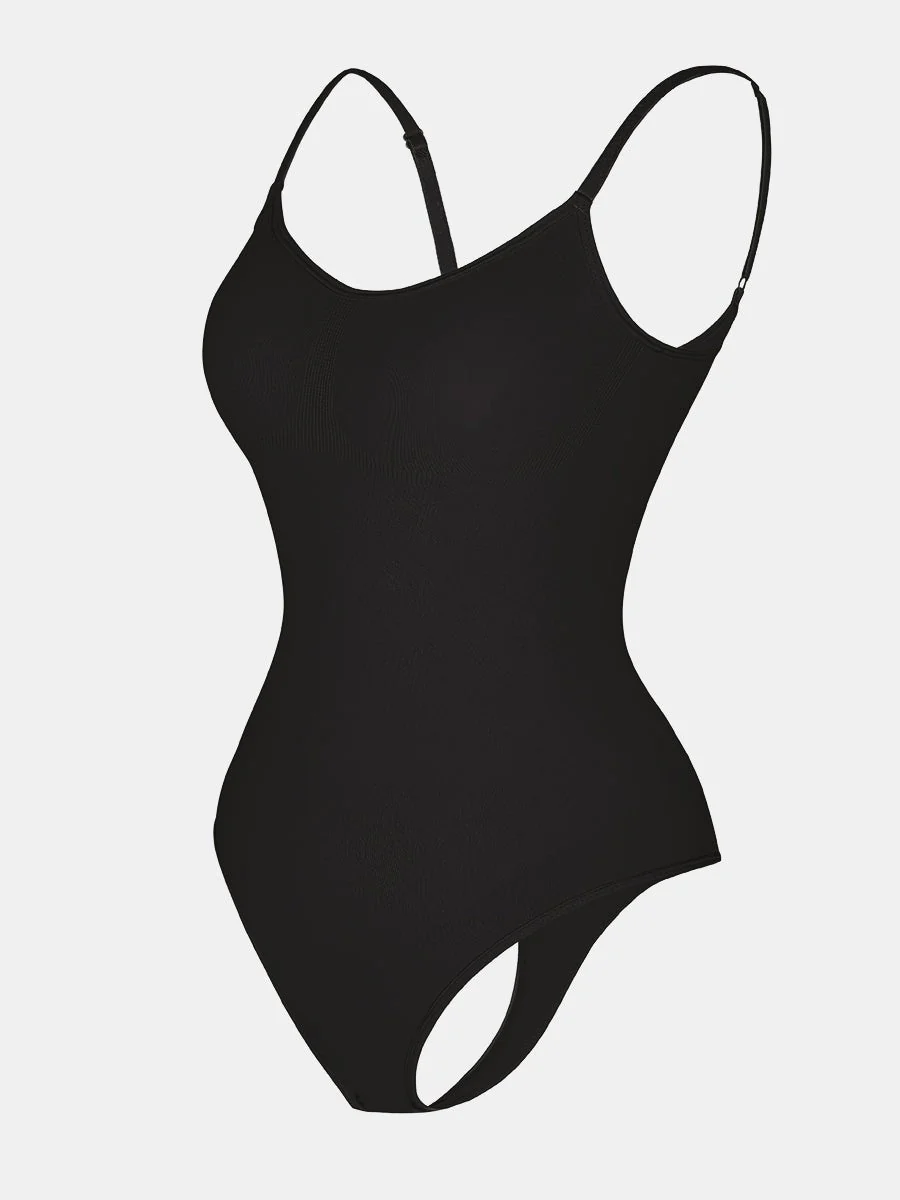 Damen Body | durchgehende Körperform mit Schulterbandern - Image 21