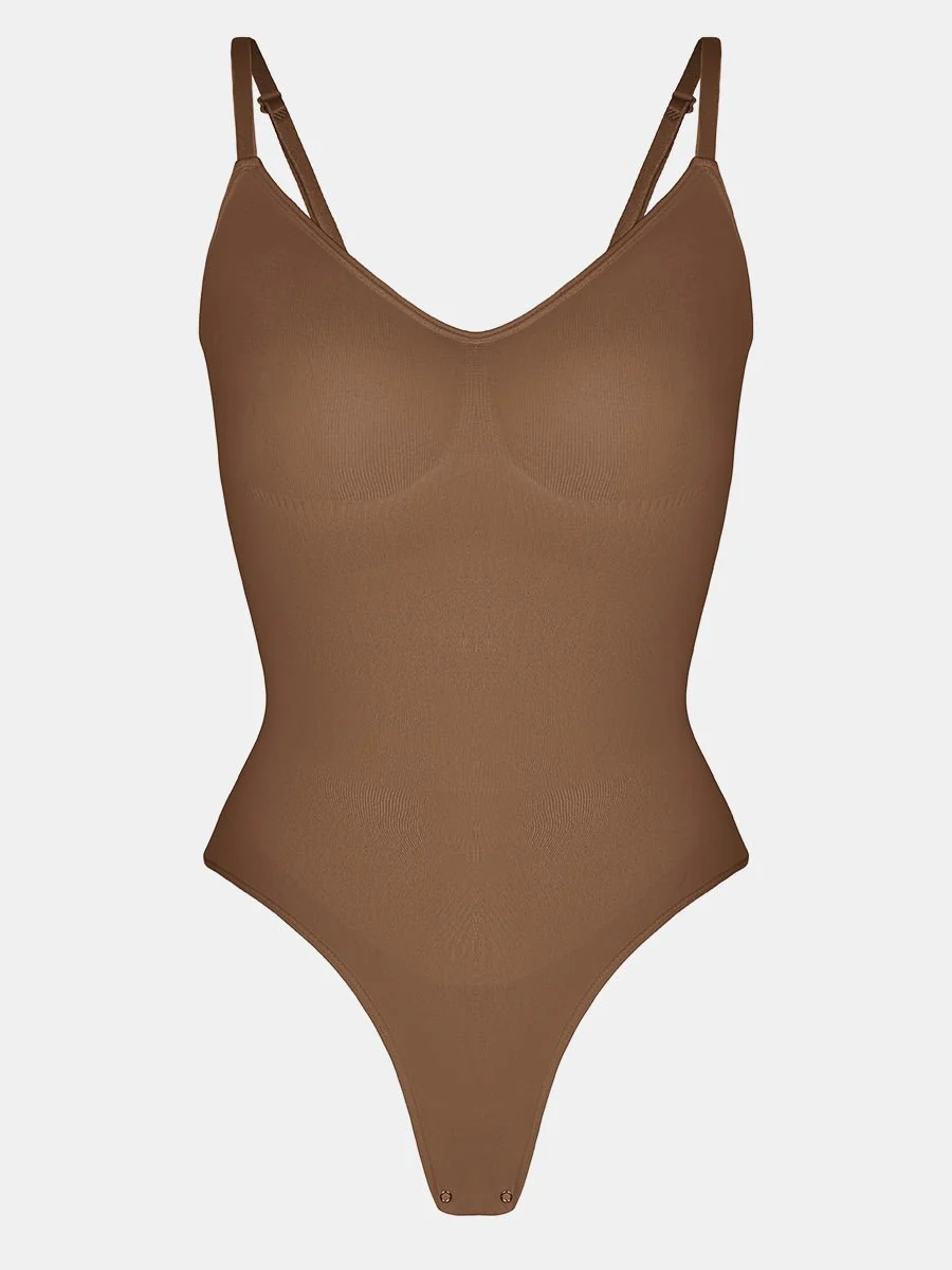 Damen Body | durchgehende Körperform mit Schulterbandern - Image 22