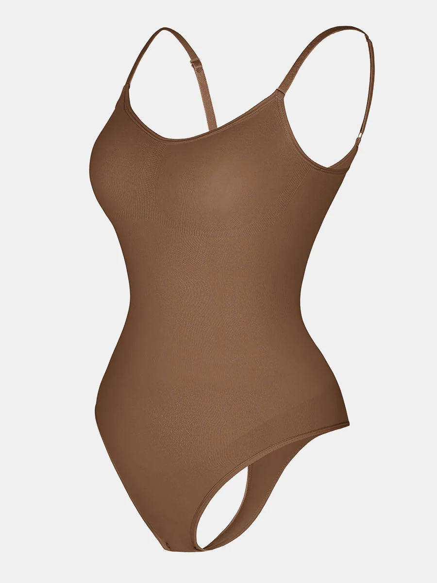 Damen Body | durchgehende Körperform mit Schulterbandern - Image 23