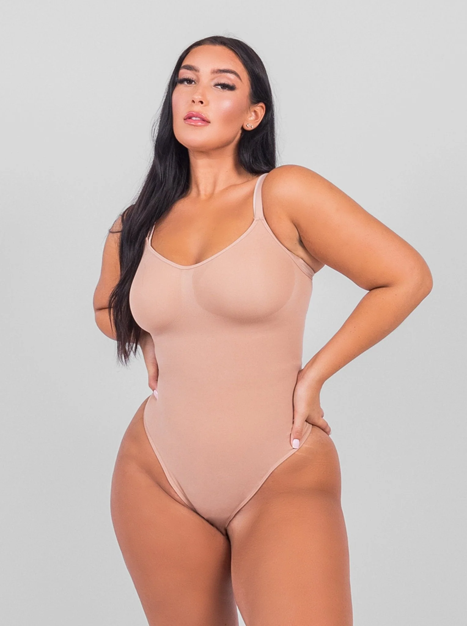 Damen Body | durchgehende Körperform mit Schulterbandern - Image 7