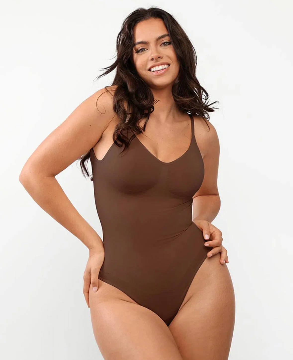 Damen Body | einteilig mit geschlossenem Rücken und Schulterrückenteil - Image 4