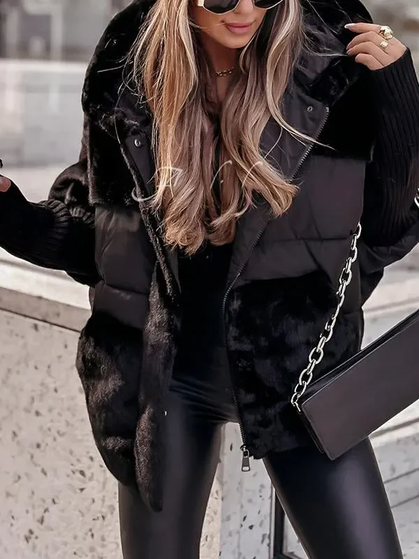 Damen Bomberjacke mit Kapuze | Modischer Schnitt - Image 15