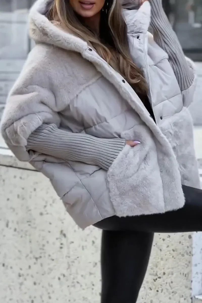 Damen Bomberjacke mit Kapuze | Modischer Schnitt - Image 7