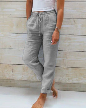 Damen Hose | elastischer Bund und Seitentaschen - Image 4