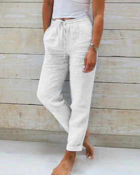Damen Hose | elastischer Bund und Seitentaschen - Image 7