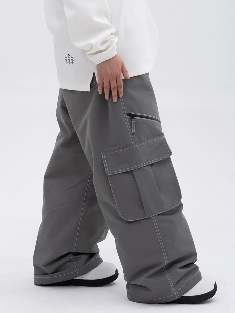 Damen Hose | Oversize Baggy Beinform mit Cargotaschen - Image 10