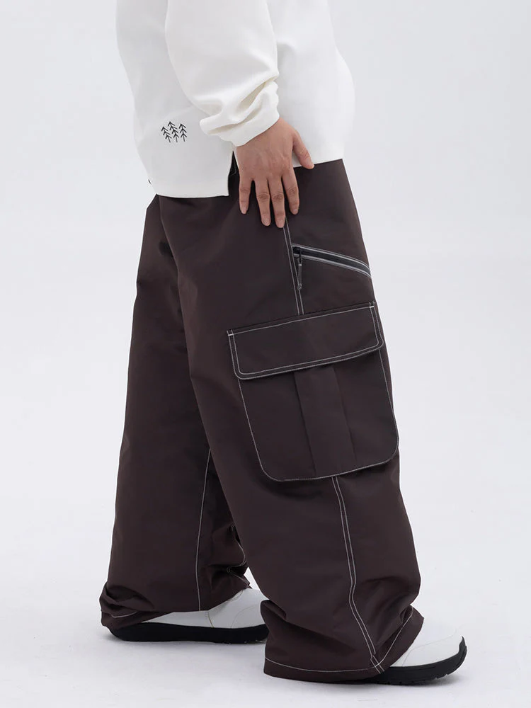 Damen Hose | Oversize Baggy Beinform mit Cargotaschen - Image 8