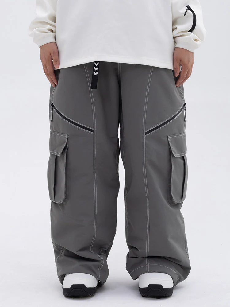 Damen Hose | Oversize Baggy Beinform mit Cargotaschen - Image 9