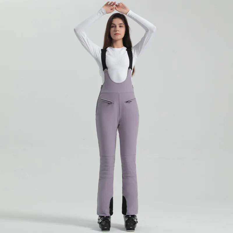 Damen Hose | Ausführung mit Trägern und elastischem Bund - Image 4