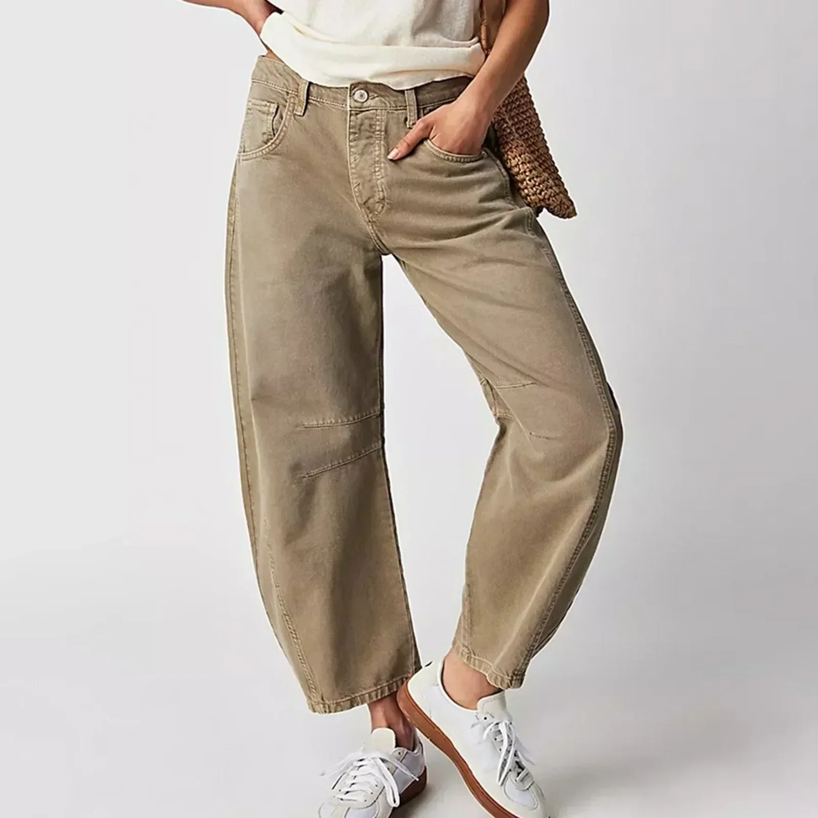 Damen Hose | Weit geschnittene Ausführung mit gerader Form - Image 2