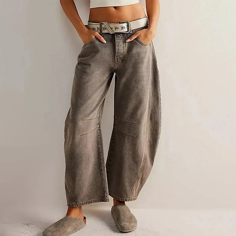 Damen Hose | Weit geschnittene Ausführung mit gerader Form - Image 4