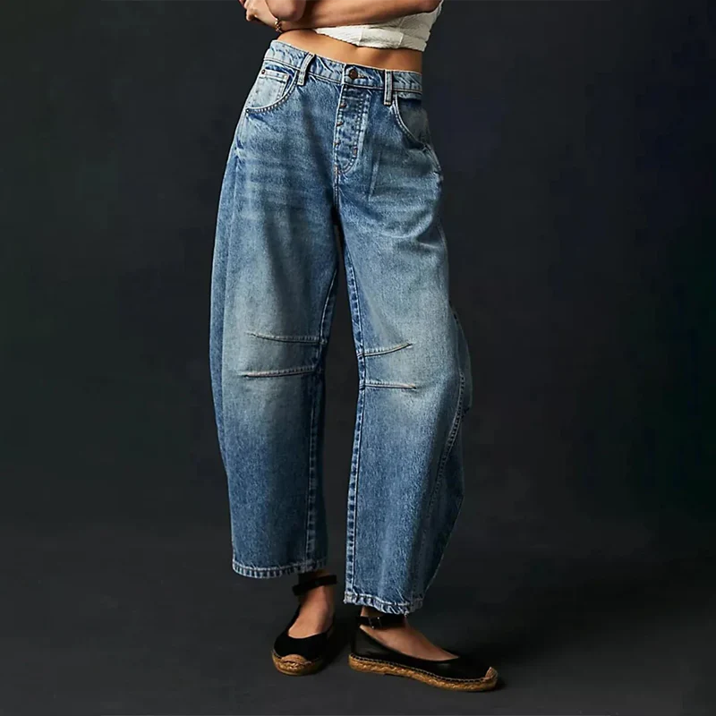 Damen Hose | Weit geschnittene Ausführung mit gerader Form - Image 7