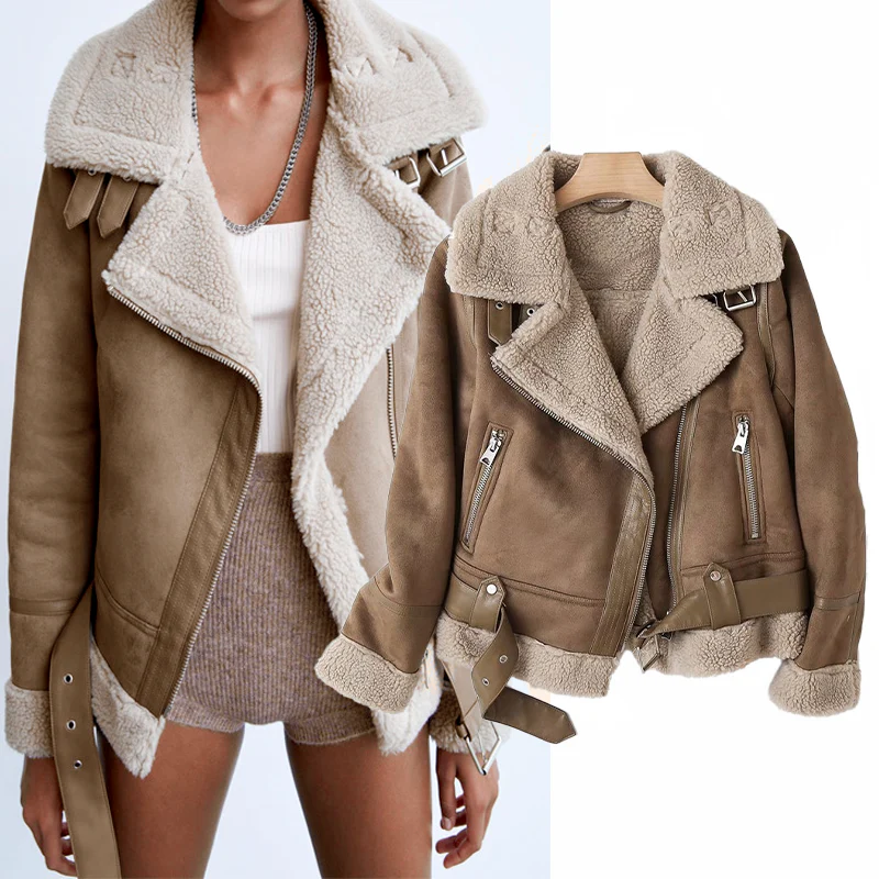 Damen Jacke mit Reißverschluss | Gefütterte Ausführung für Kälte - Image 9