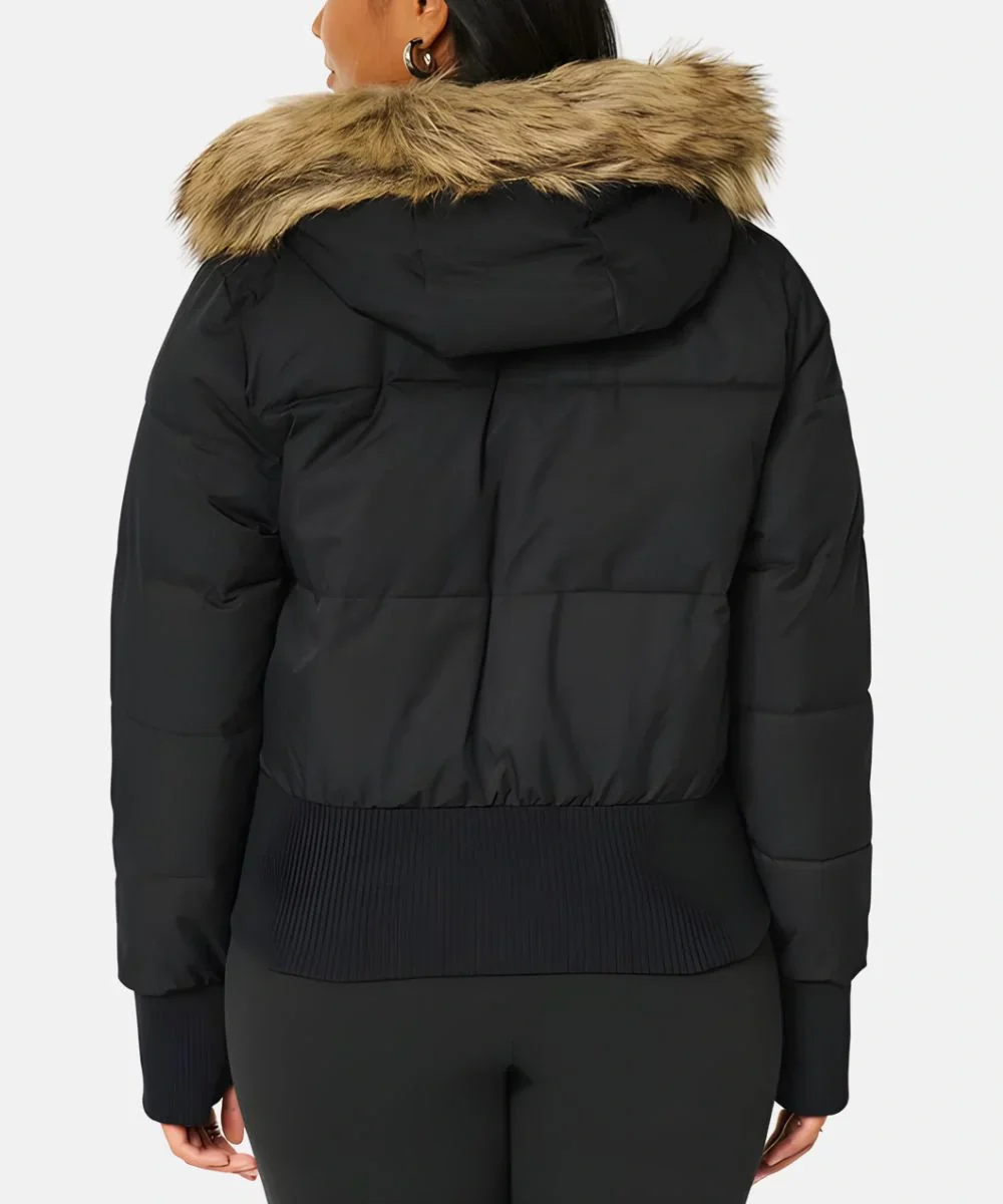 Damen Jacke | Abnehmbare Kapuze mit elastischen Bündchen - Image 6