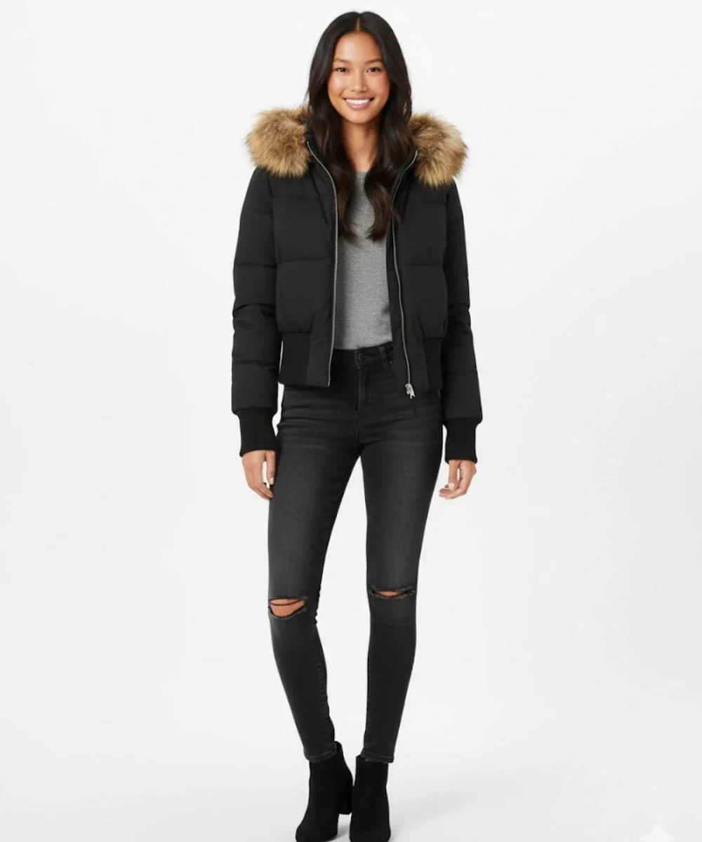 Damen Jacke | Abnehmbare Kapuze mit elastischen Bündchen - Image 7