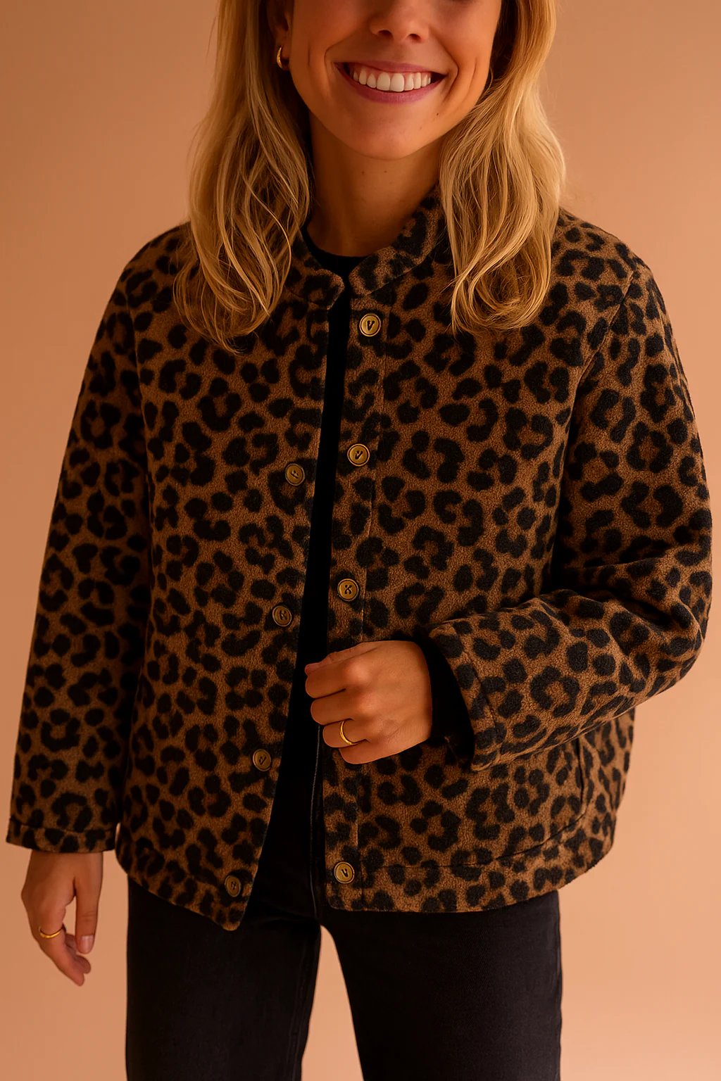 Damen Jacke | Kurze Ausführung mit Musterakzent - Image 4