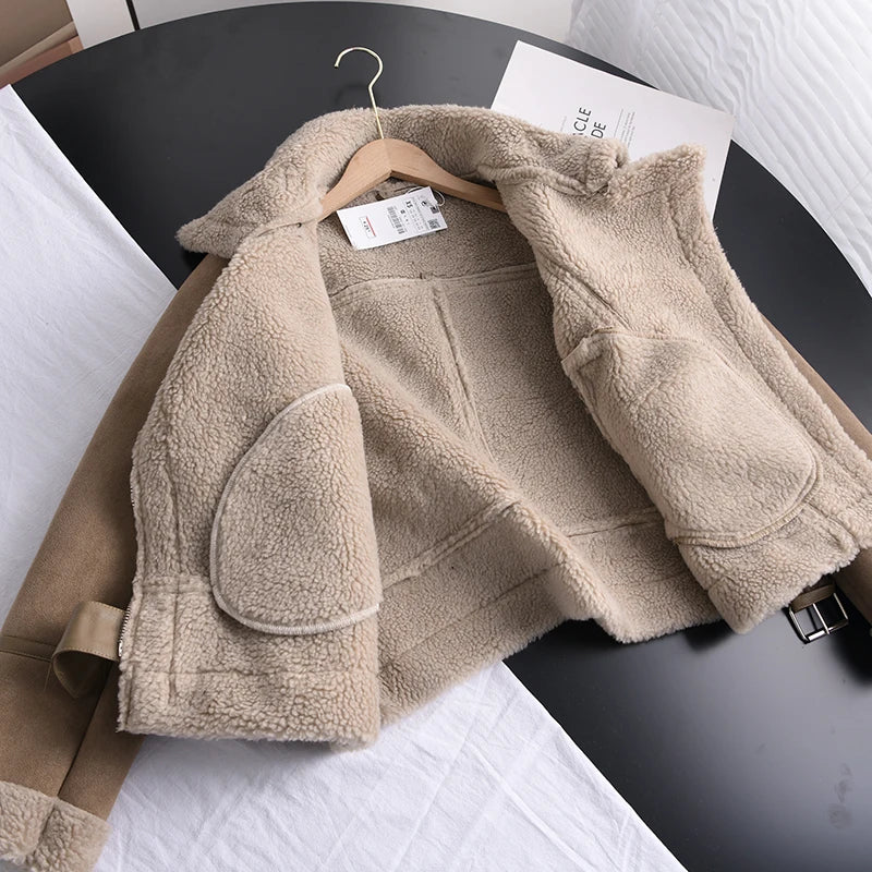 Damen Jacke | kurze Form mit Reißverschluss und gefütterter Innenseite - Image 6
