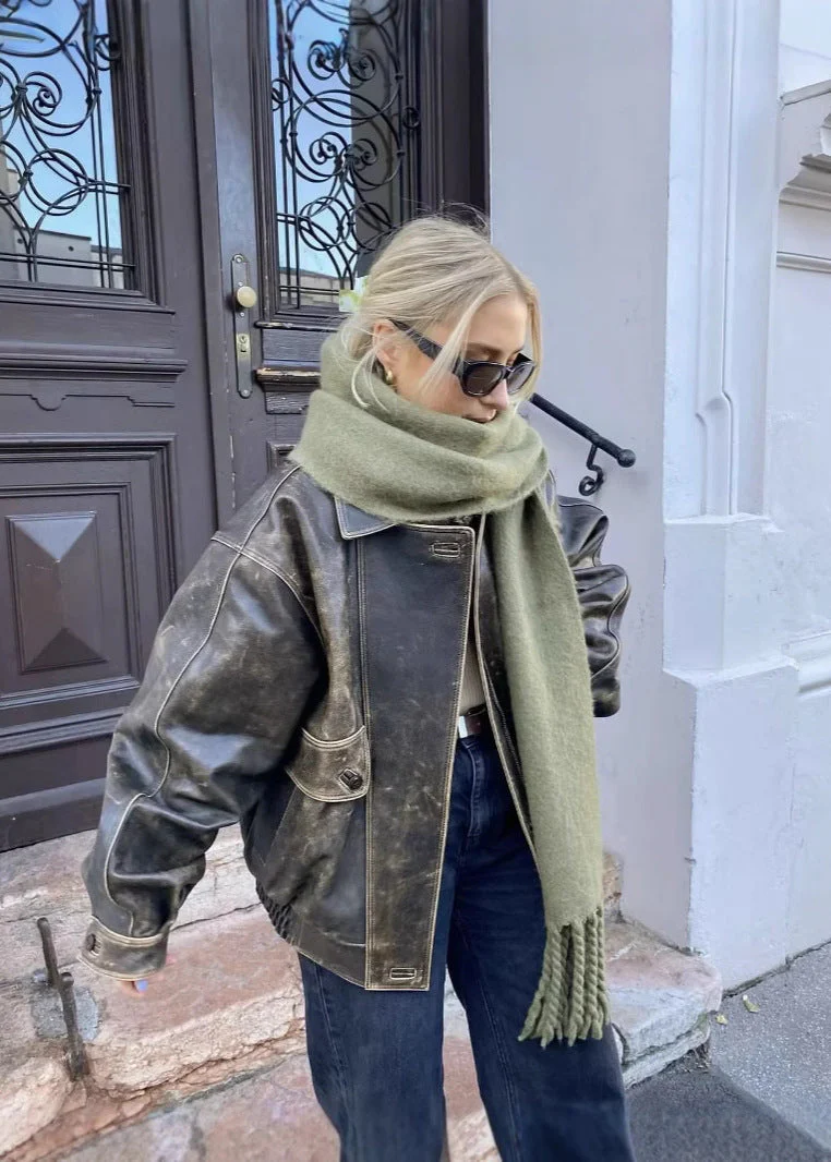 Damen Jacke | Lässige Ausführung mit gewaschenem Charakter - Image 4
