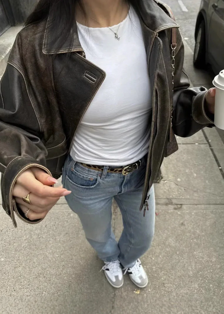 Damen Jacke | Lässige Ausführung mit gewaschenem Charakter - Image 5