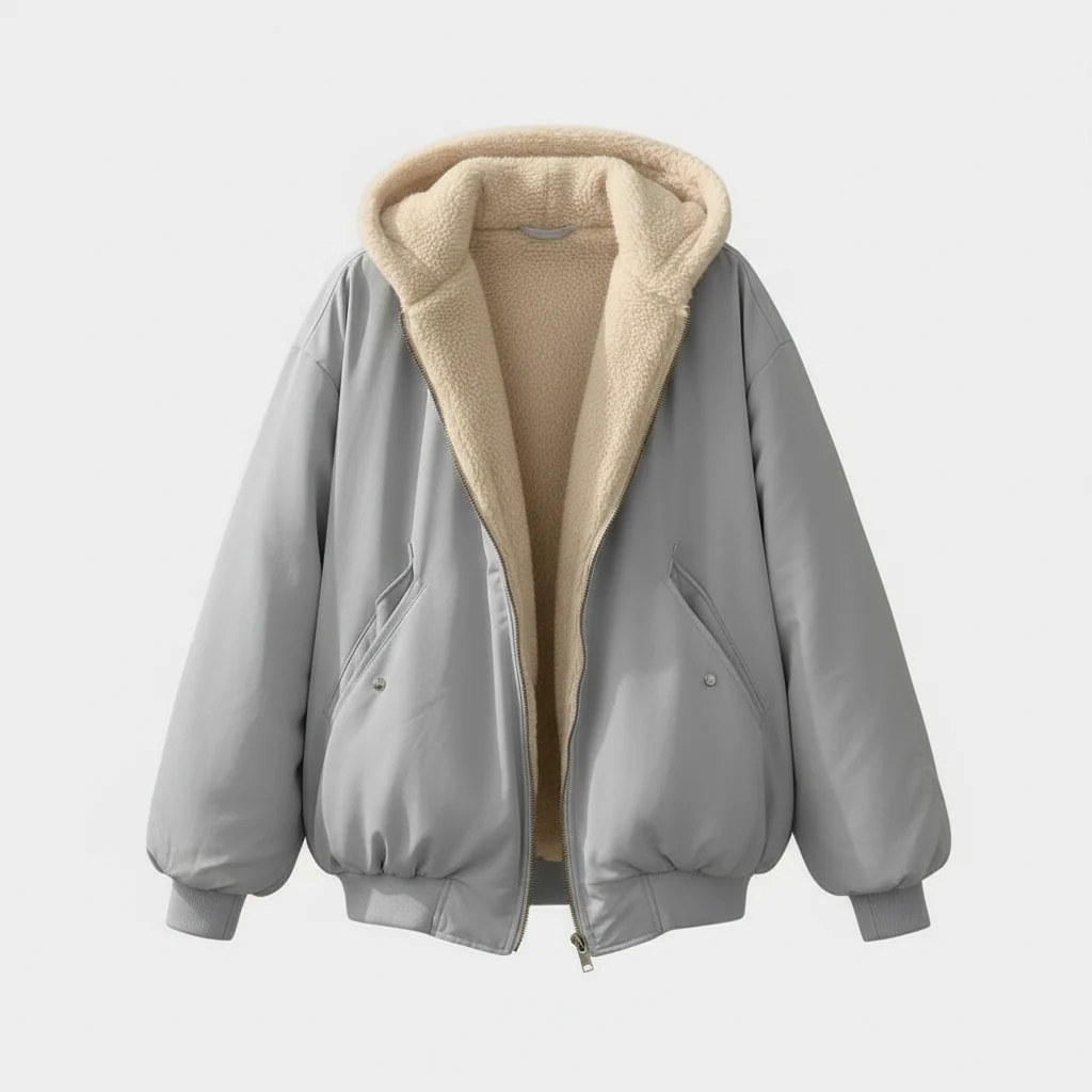 Damen Jacke | oversized Schnitt mit klarer Volumenform - Image 4