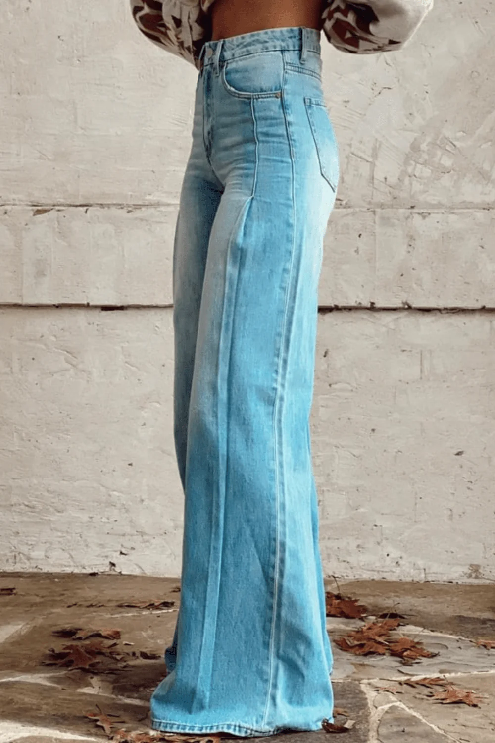 Damen Jeans | Weit geschnittener Beinverlauf aus Denim - Image 2