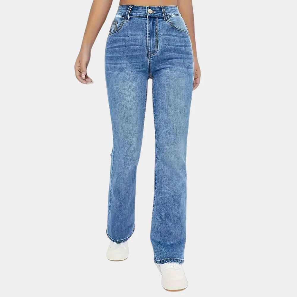 Damen Jeans | Flared Schnitt mit hoher Taille - Image 3