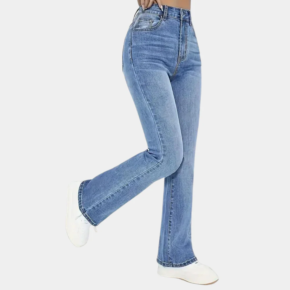 Damen Jeans | Flared Schnitt mit hoher Taille - Image 4