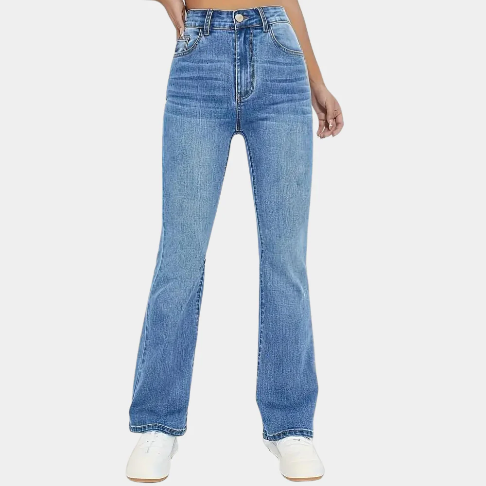 Damen Jeans | Flared Schnitt mit hoher Taille - Image 5