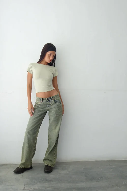 Damen Jeans | niedrige Taille mit gerader Beinführung - Image 9