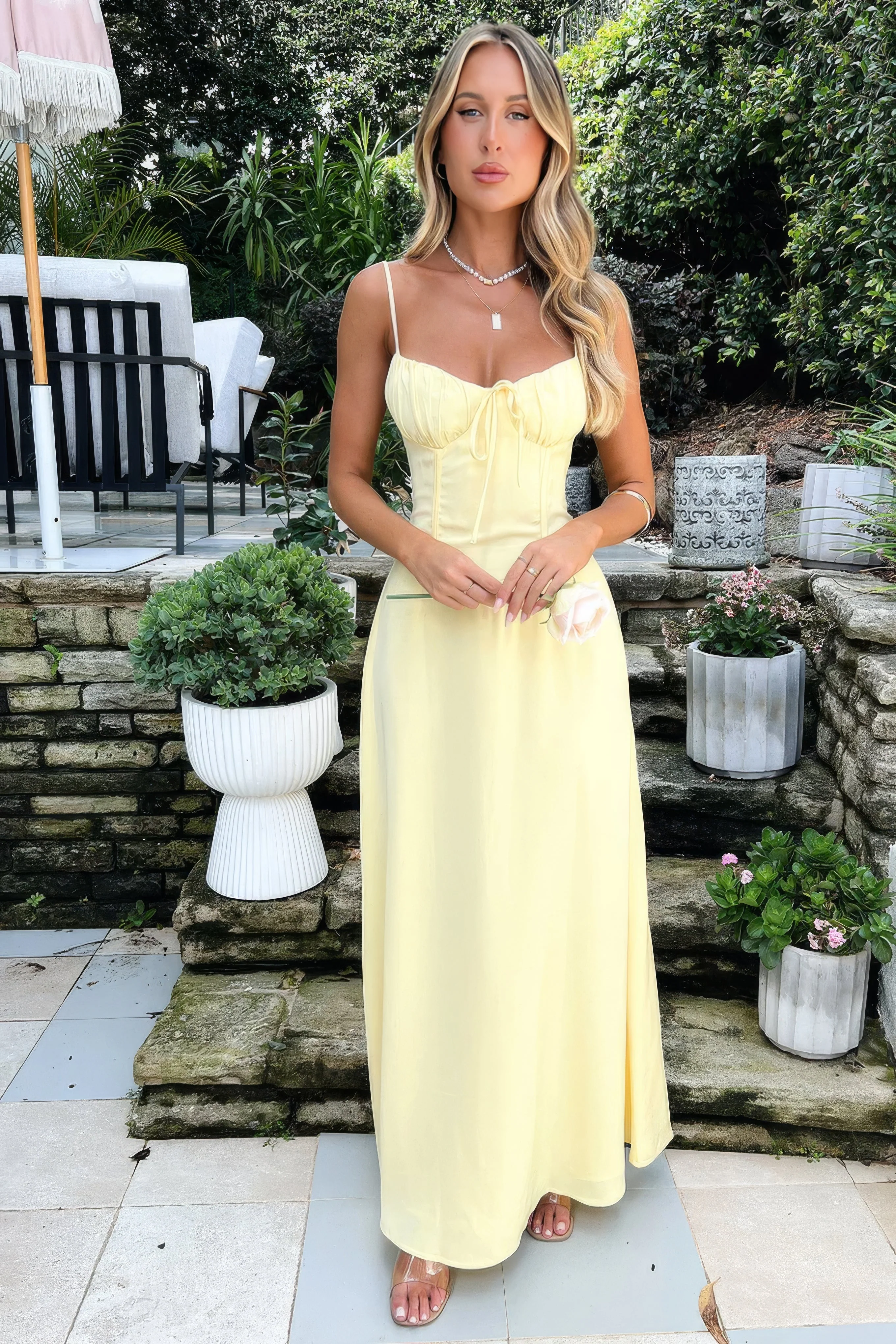 Damen Kleid | Ärmellose Ausführung in Maxi-Länge - Image 5
