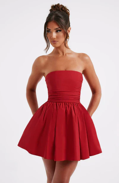 Damen Kleid | Kurze Schnittform mit klarer Linienführung - Image 14