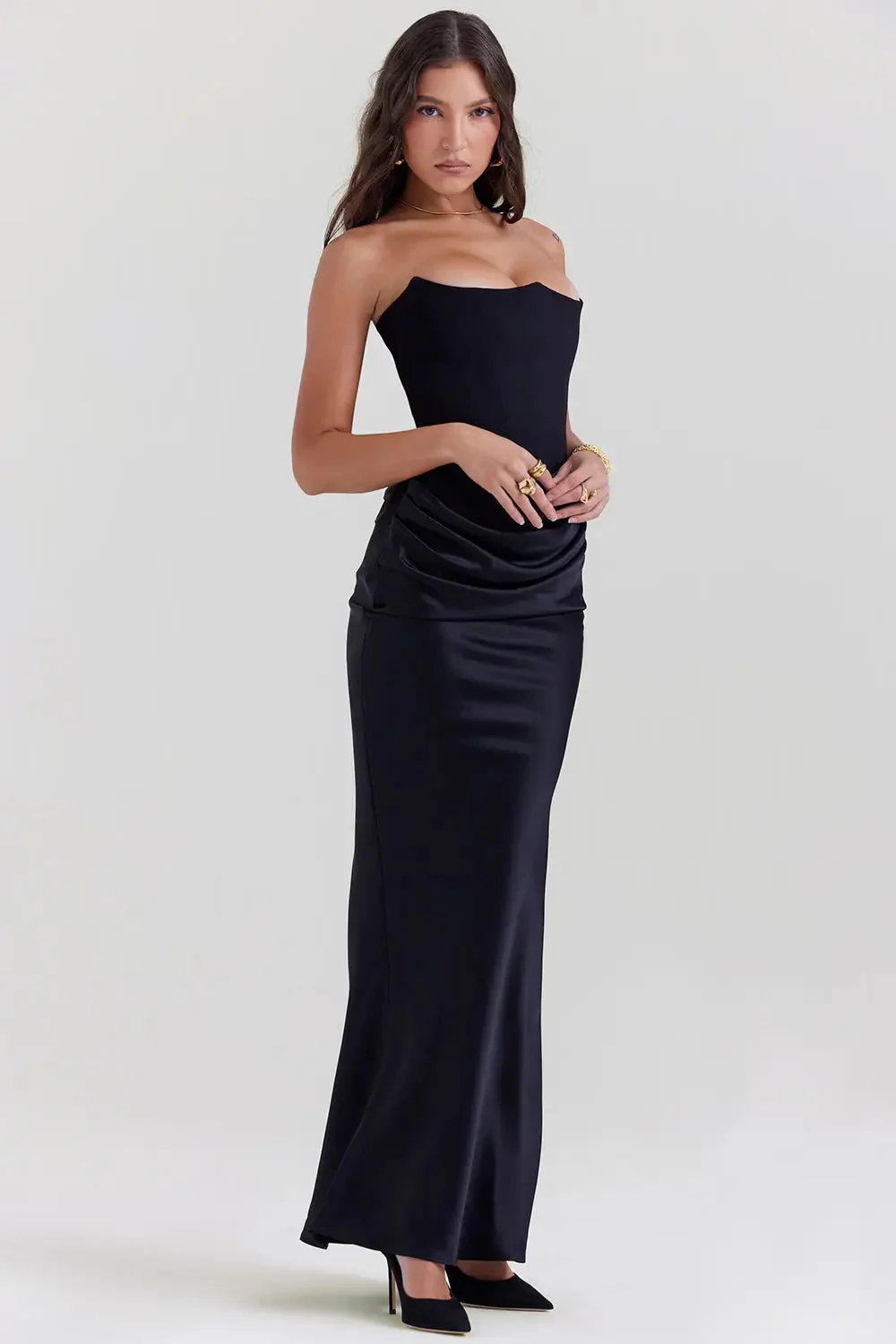 Damen Kleid | maxi Ausführung mit geradem Saum - Image 8