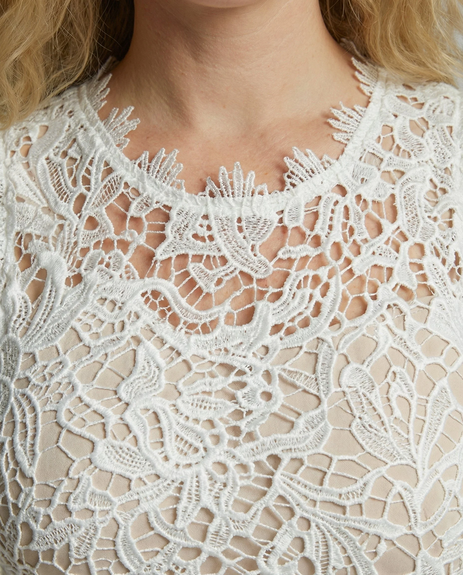 Damen Kleid | maxi mit Rundhalsausschnitt - Image 4