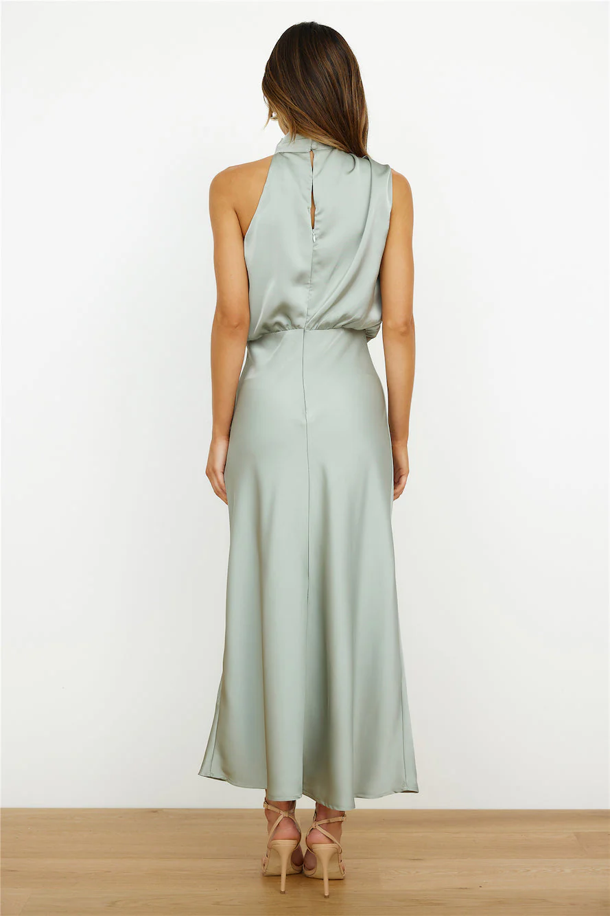 Damen Kleid | midi-Länge mit asymmetrischer Halslinie - Image 2
