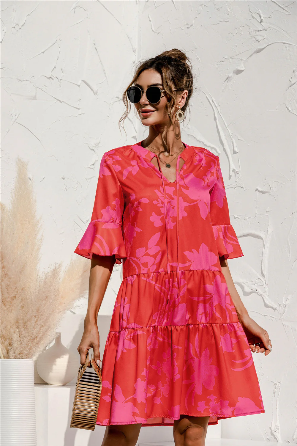 Damen Kleid Mini | tiefe Taille und gleichmäßige Schnittführung - Image 2
