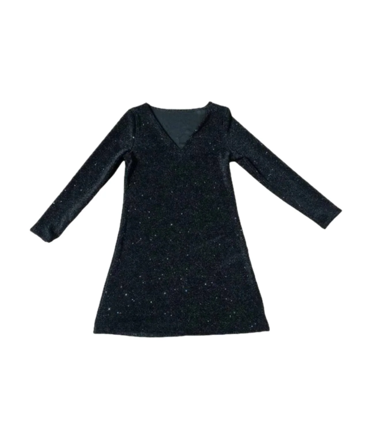 Damen Kleid | Kurze Form mit V-Ausschnitt und Langarm - Image 7