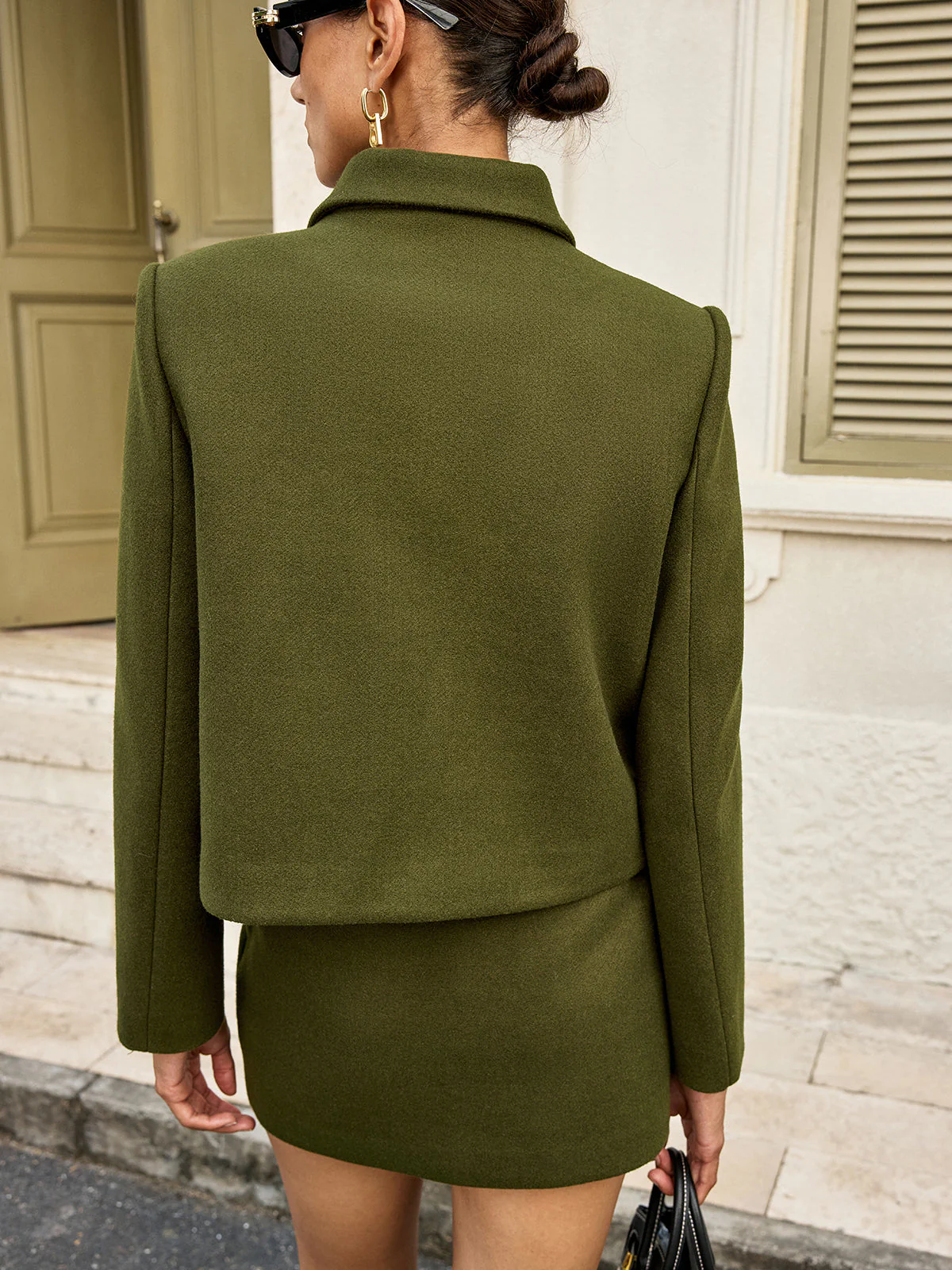 Damen Kurzjacke | Klassische Ausführung mit durchgehendem Verschluss - Image 6