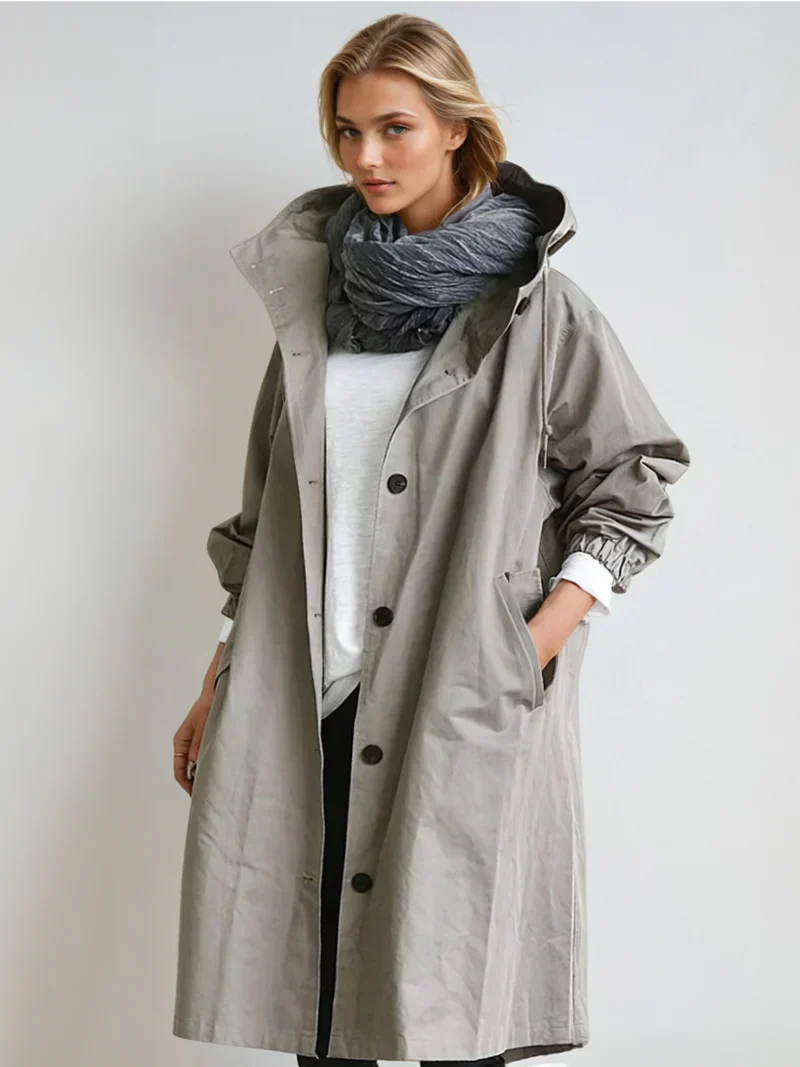 Damen-Mantel mit langem design | Alltagstauglich - Image 5