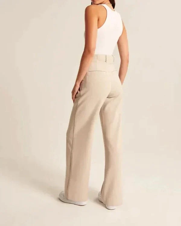 Damen Pantalon | Weite Beine mit hoher Taille - Image 15