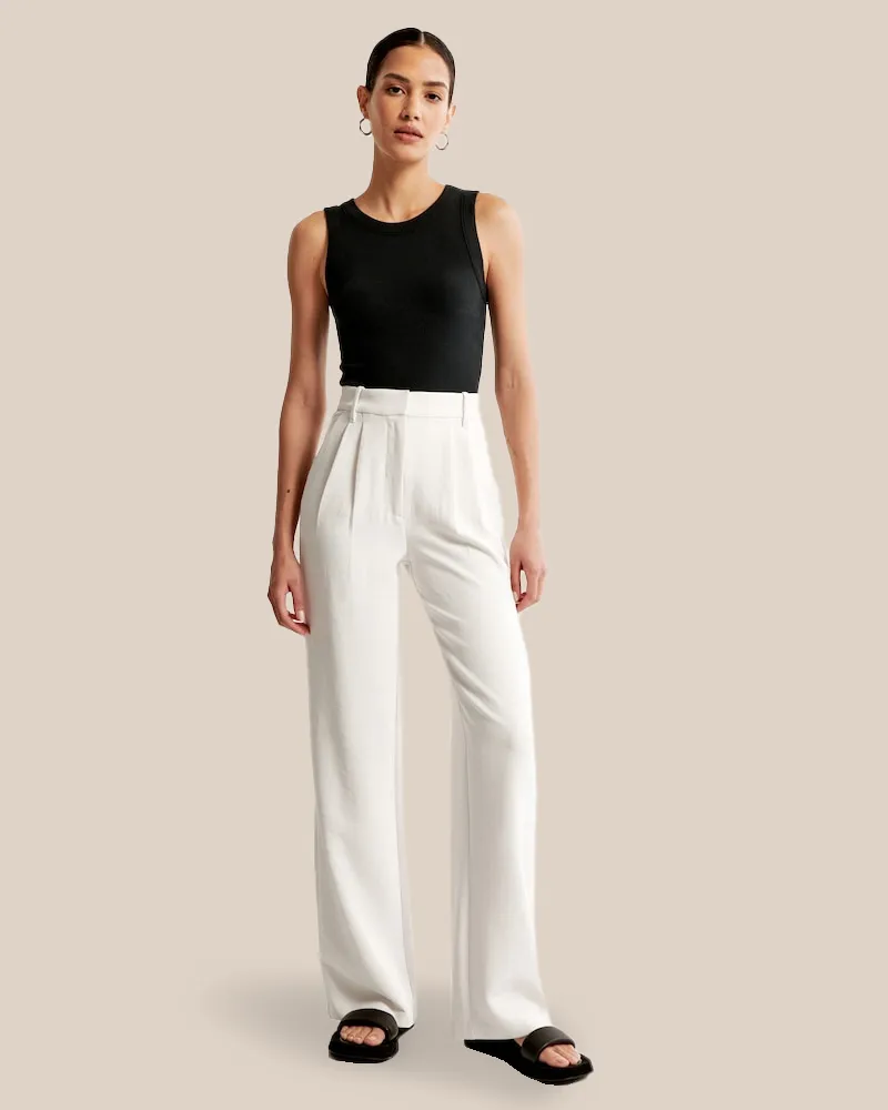 Damen Pantalon | Weite Beine mit hoher Taille - Image 16