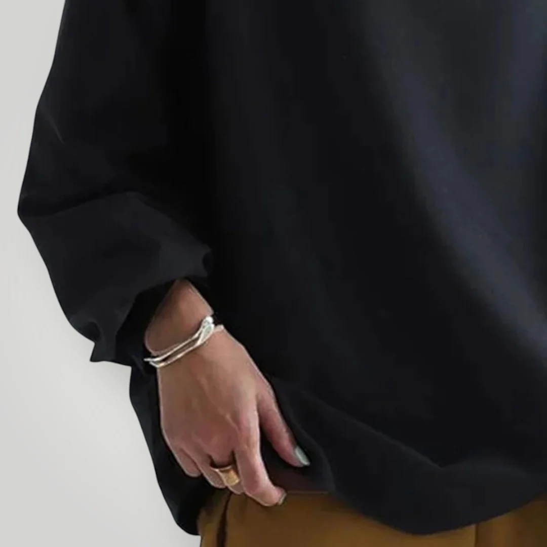 Damen Rollkragenpullover | Eleganter Pullover in Schwarz - Image 8